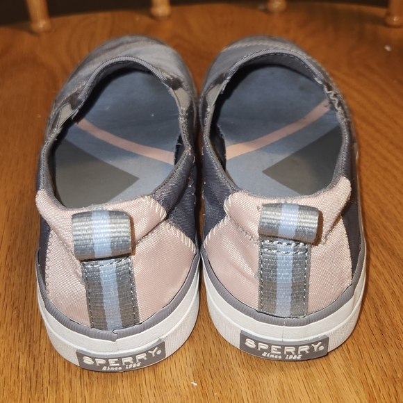 Sperry Dec Shoes Grey Blue Size 8 - Picture 5 of 8